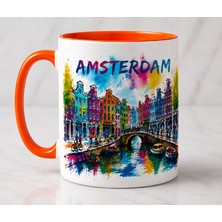 Aıon Casa Amsterdam Temalı Tasarım Bardak 325 ml