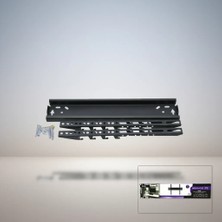 Aslanoğlu Store 27-50 Inç Televizyonlar Için Metal Sabit Duvar Montaj Aparatı LCD LED Uyumlu