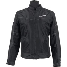 Venom Dynamic Kadın Motosiklet Montu Siyah Xsmall