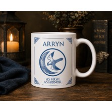 Aıon Casa Arryn Şahin ve Ay Armalı Fantastik Porselen Kupa 325 ml