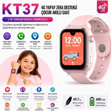 Roxiva Wonlex KT37 Android 4g Sim Kartlı Akıllı Çocuk Saati Görüntülü Arama Whatsap/gps/wifi/lbs