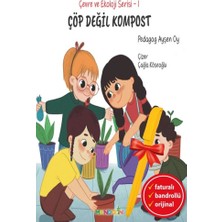 Mandolin Yayınları Alfa Kalem+Çevre ve Ekoloji Serisi 1 - Çöp Değil Kompost (Ayşen Oy)Çocuk Hikaye Inkılap Kitap Set