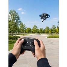 Epilons Jet Tasarımlı Uzaktan Kumandalı Drone 4 Pervaneli 2.4g 360 Derece Takla LED Işıklı Uçak