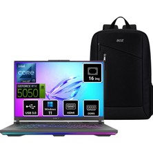 Asus Rog Strix G16 G615JH-N3112 Intel Core I5 13450HX 16GB 1tb SSD RTX5050 Windows 11 Pro 16" Taşınabilir Bilgisayar + Boz Çantahediye