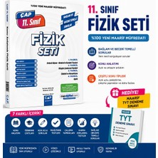 Çap Yayınları 2027 Güncel Müfredat 11.sınıf Fizik Seti-Tyt Maarif Deneme Hediyeli!!