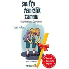 Mandolin Yayınları Alfa Kalem+Sınıfta Temizlik Zamanı (Feyza Altun)Çocuk Hikaye Inkılap Kitap Set
