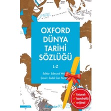 İnkılap Kitabevi Alfa Kalem+Oxford Dünya Tarihi Sözlüğü 2-  L-Z (Edmund Wright)Araştırma Inkılap Kitap Set