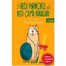 Mandolin Yayınları Alfa Kalem+Kedi Ponçik'le Kedi Olma Kuralları - Zıtlıklar (Özlem Fedai Korçak)Çocuk Hikaye Kitap