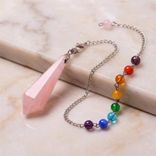 Taş Sandığı Vogel Kesim Pembe Kuvars Taşı Pandül