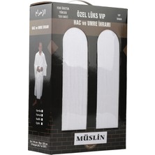 Minawish  %100 Pamuk Eko Müslin Kumaş Hac ve Umre Için Ihram - %100 Pamuk Ihram