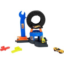 Colezium JHL75 Hot Wheels City Şehir Merkezi Lastik Garajı Oyun Seti