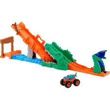 Colezium JJN45 Hot Wheels  Trucks Timsahı Devir Oyun Seti