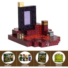 Minecraft Manyetik Portal Temalı Blok Oyuncak - 128 Parça