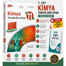 Karma Kitaplar Palme 2027 11.sınıf Güncel Müfredat Tematik Kimya Soru Kitabı-Tyt Maarif Deneme Hediyeli!!