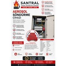 Santral Yangın     Otomatik Aerosol Yangın Söndürücü Pano Içi Yangın Söndürme Sistemi