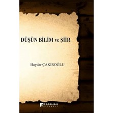 Karahan Kitabevi Düşün Bilim ve Şiir