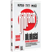 Yargı Yayınevi Kpss Tyt Msü Birebir Tamamı Çözümlü Dil Bilgisi Soru Bankası