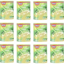 Dr. Oetker Dr Oetker Toz Içecek Cool Lime 90 gr x 12 Adet