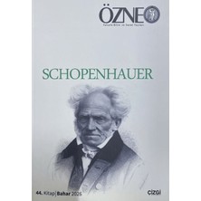 Çizgi Kitabevi Yayınları Özne 44. Kitap - Schopenhauer