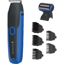 1001 BHT6255 Wettech Body Hair Traş Makinesi, Mavi/siyah