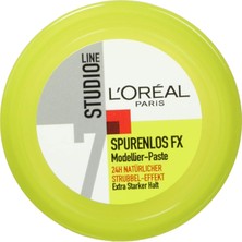 1001 L'oréal Paris Studio Line Saç Kremi, Iz Bırakmaz, Fx Modelleme Macunu, Fırçalama Efektli, 24 Sa