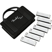 1001 Blues Harmonica Deluxe 7' Set Kılıf Içinde