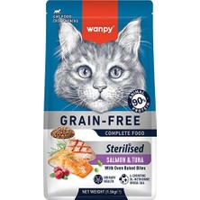 1001 Tahılsız Somon&tuna Kısırlaştırılmış Kedi Maması 1.5 kg