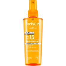 1001 Sun Care Bronzlaştırıcı Yağ 200 ml 15 Spf