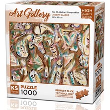 1001 1000 Parça No.10 Abstract Composition Puzzle