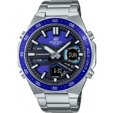 1001 EFV-C110D-2AVDF Kol Saati, Edifice, Analog/digital, Gri-Lacivert, Erkek