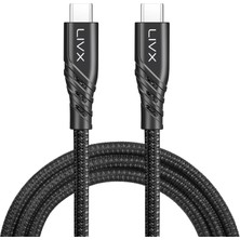 1001 Turbo Serisi 100W 5A Type C To Type C Pd 2.0 5 Gbps 2 Metre Hızlı Şarj ve Data Kablosu Bo-02