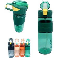 1001 650 ml Tritan Su Şişesi – Dayanıklı ve Hafif Spor Matara, Bpa Içermez, Sızdırmaz Kapak, Ta