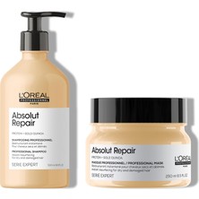 1001 Serie Expert Absolut Repair Yıpranmış Saçlar Için Onarıcı Saç Bakım Seti