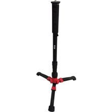 1001 KM-3060 Profesyonel Monopod, 160CM Uzayabilir, 3kg Taşıma Kapasiteli, 1/4” & 3/8” Çift Tarafl