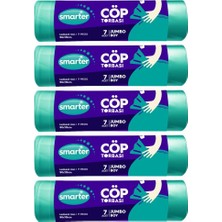 1001 5 Li Jumbo Boy Çöp Torbası 80X110CM (Çöp Poşeti)