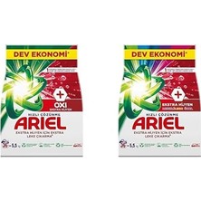 1001 Oxi Extra Hijyen 5.5 kg Toz Çamaşır Deterjanı & Ariel Renklilere Özel Extra Hijyen 5.5 kg Toz �