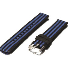 1001 Nato Saat Kordonu - Cobra Tekstil Kumaş Kayışı F32GR - 20MM 22MM 24MM Uyumlu Örme Kayış - Kad