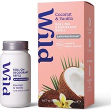 1001 Antiperspirant Roll On Coconut & Vanilla Refill Deodorant Yedek Dolum