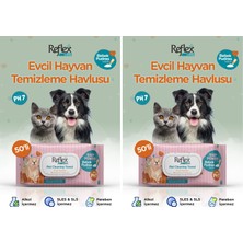 Care Evcil Hayvanlar Için Çok Amaçlı Hijyenik Temizleme Havlusu 50’li 2li Paket