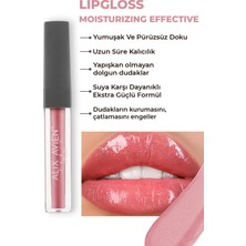 1001 Uzun Süre Kalıcı Yapışkan His Bırakmayan Nemlendirici Dudak Parlatıcısı - Lipgloss 09 Softl