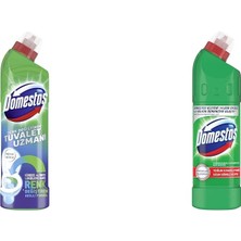 1001 Tuvalet Temizleyici Renk Değiştiren Tuvalet Uzmanı Kireç Çözücü 750 ml 1 Adet(1) Domestos Yo