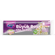 1001 Büzgülü Çöp Torbası Limon Kokulu Büyük Boy