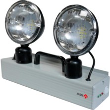 1001 Versalite-Lp VSA-214L (Lifepo4) Acil Aydınlatma Armatürü Kesintide 180 Dak. Yanan 2X14 LED Lam