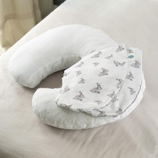 1001 Müslin Bebek Emzirme Destek Yastığı Kılıfı - Iconique Lapin