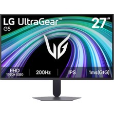 1001 Ultragear 27G523B-B 27 Inc 200Hz 1ms HDMI Dp Adaptivesync HDR10 Fhd IPS Gaming Monitör