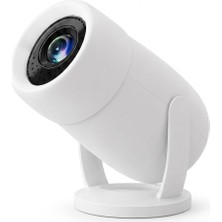 1001 Taşınabilir 4K Android Projektör Wifi Bluetooth Destekli Akıllı Sinema Projeksiyon Cihazı Ekra