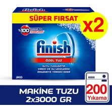 1001 Bulaşık Makinesi Deterjanı Makine Tuzu 3000 gr x 2 Adet