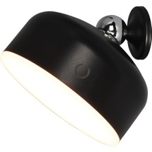 1001 Lenda 02 Siyah Şarjlı Ledli Aplik 1X1.8W 3000K