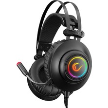 1001 Rm-K1 Pulsar Siyah USB 7.1 Surround+Titreşim Rgb Işık Efektli Gaming Oyuncu Mikrofonlu Kulaklık