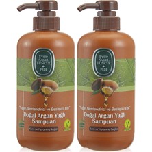 1001 Eyüp Sabri Tuncer Doğal Argan Yağlı Şampuan 600 ml (2 Paketi)